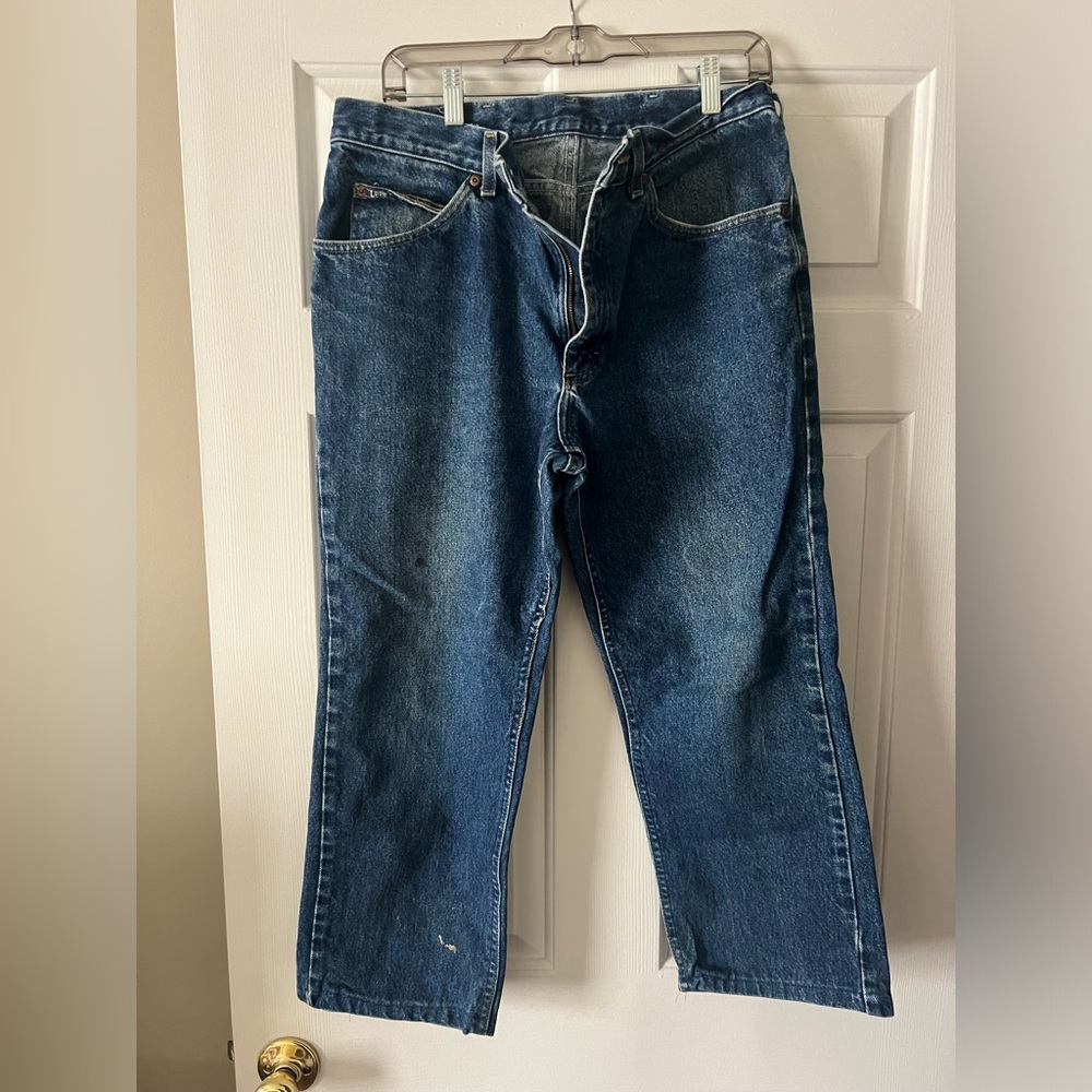 Distressed Lee Men’s Jeans, Size 36 x 30